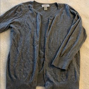 Grey cardigan
